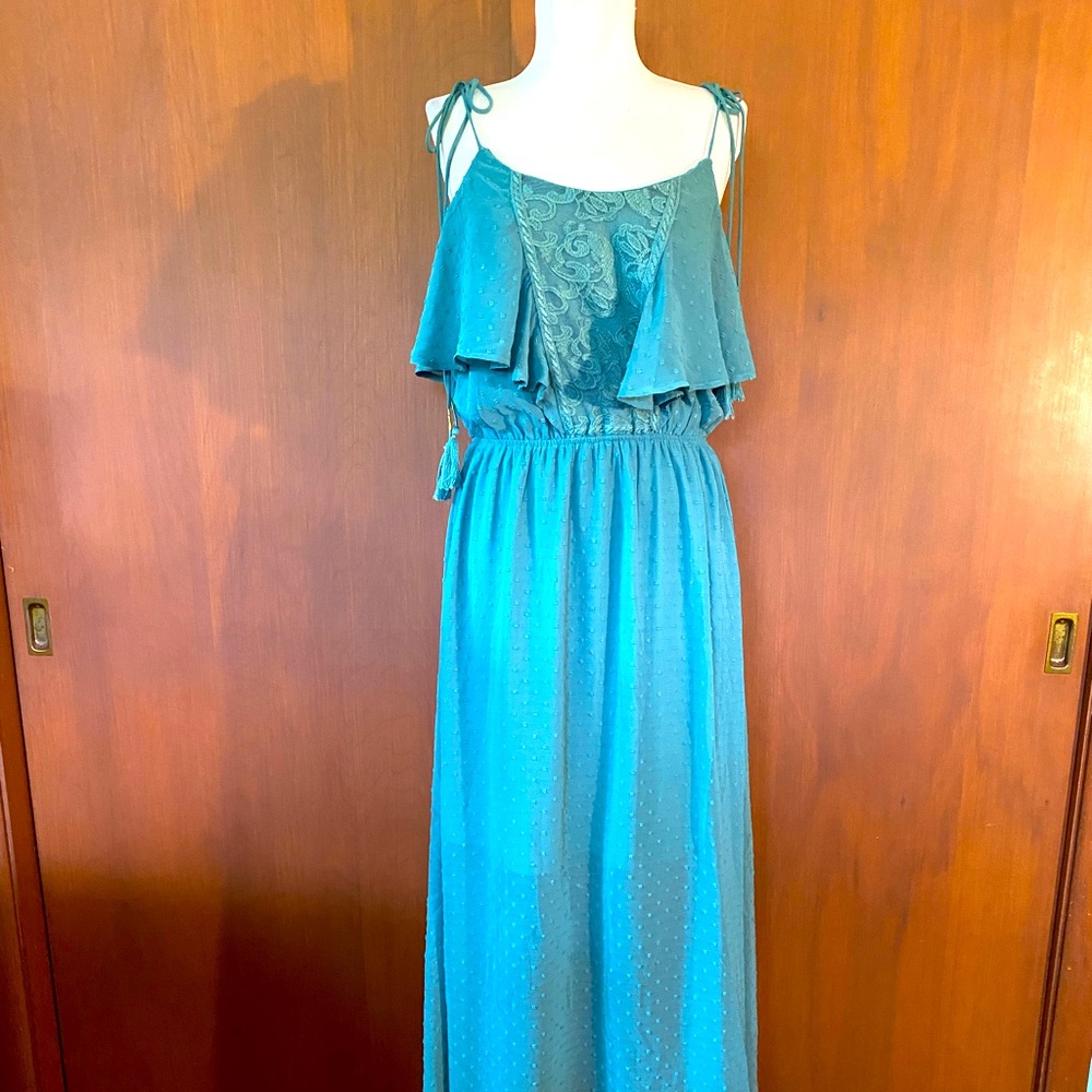 NWT Francesca’s maxi dress